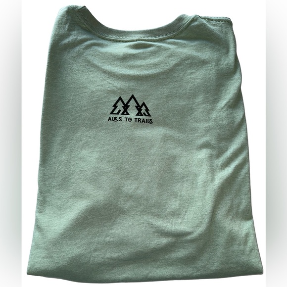 Ales to Trails Campimg Hiking Outdoor Shirt | Outdoor Beerdsman Tshirt Shirt - Picture 8 of 11